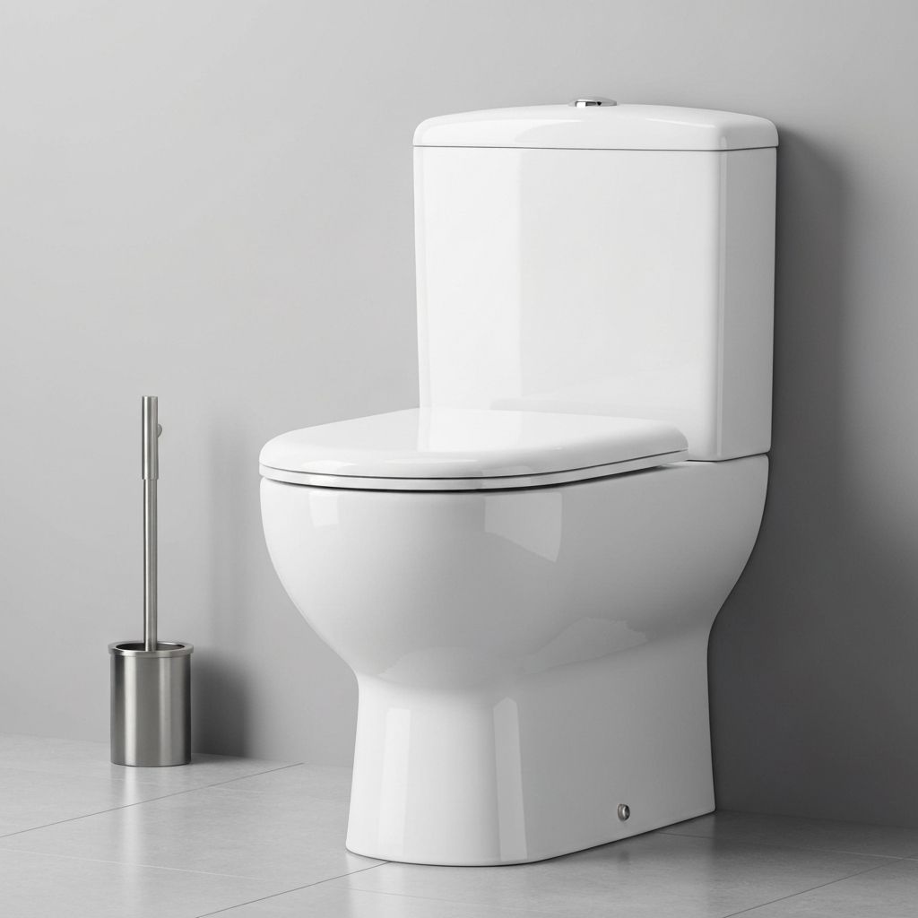 Close-Coupled Toilet - Soft Close Seat