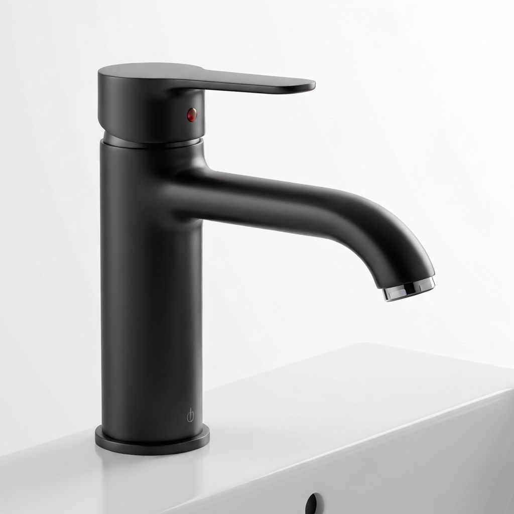 Single Lever Faucet - Matte Black