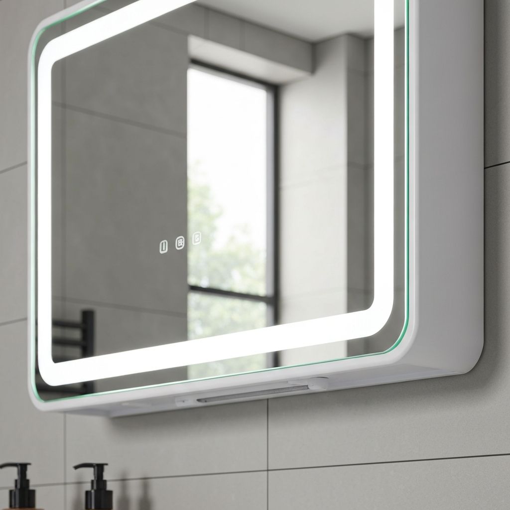 LED Mirror Cabinet - Demister Pad