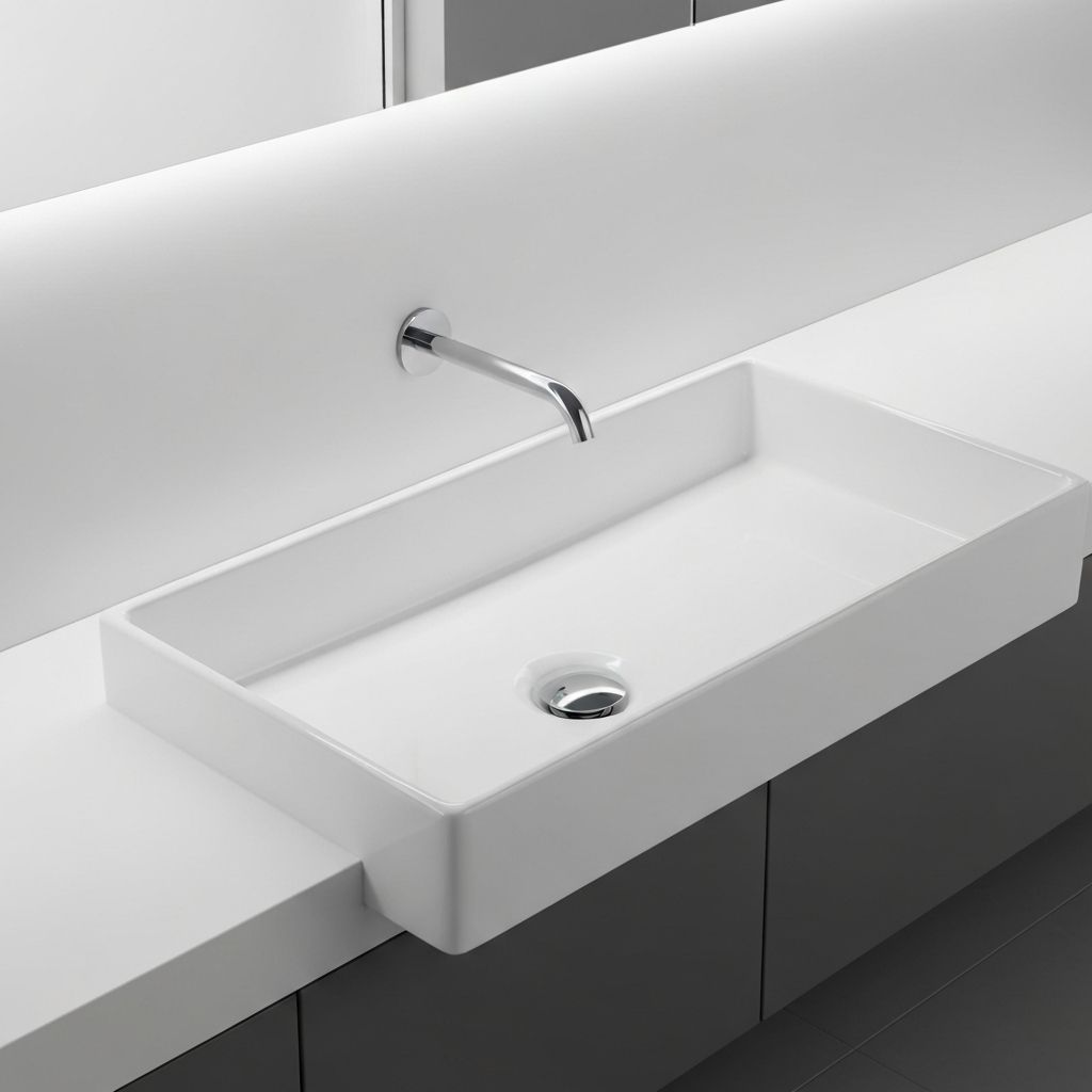 Undermount Bathroom Sink - Rectangular